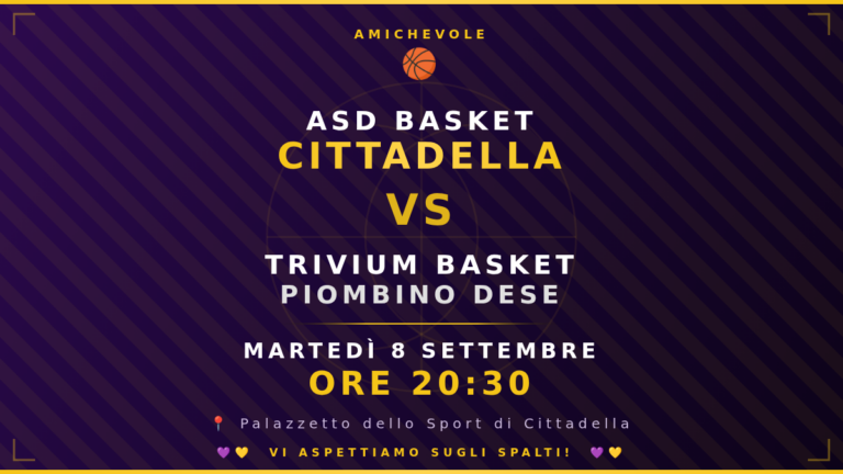 Si torna in campo! Amichevole contro Trivium Basket