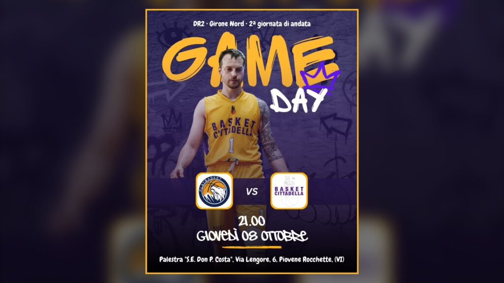 Game Day DR2: Playbasket vs Basket Cittadella